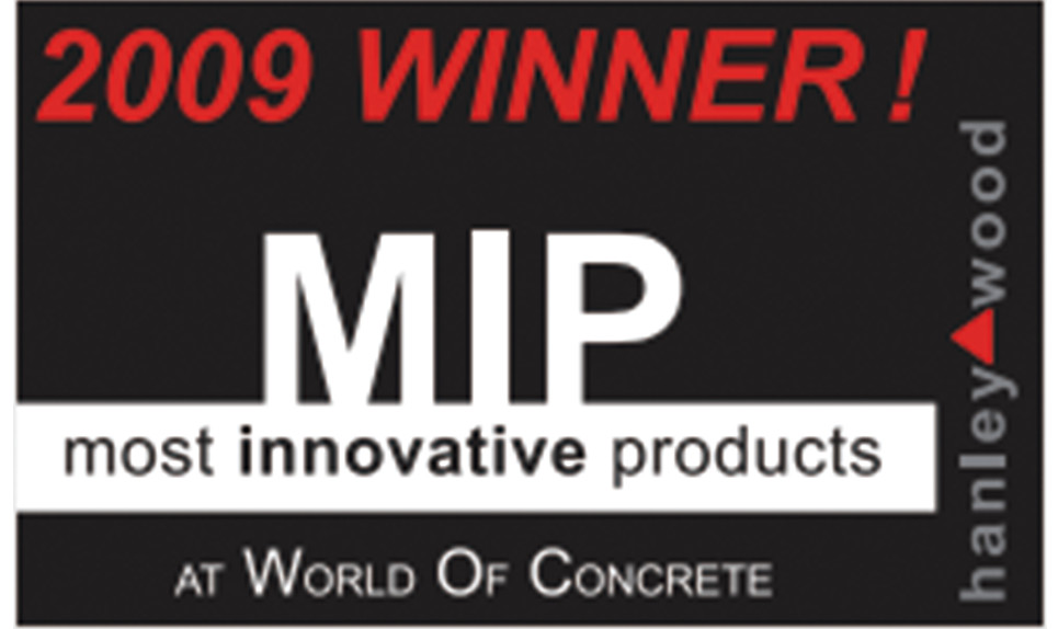 2009年美國拉斯維加斯世界混凝土博覽會獲“最具創(chuàng)新產(chǎn)品”第一名